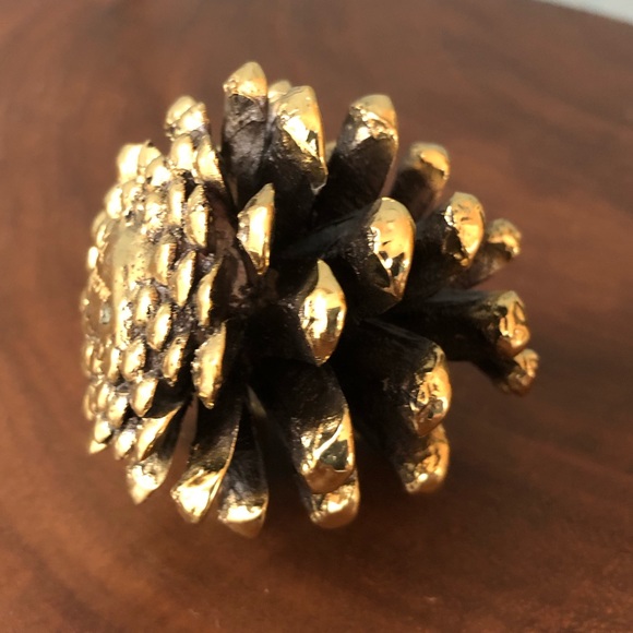 A real pinecone made from bronze using “lost wax” casting process - Picture 2 of 14